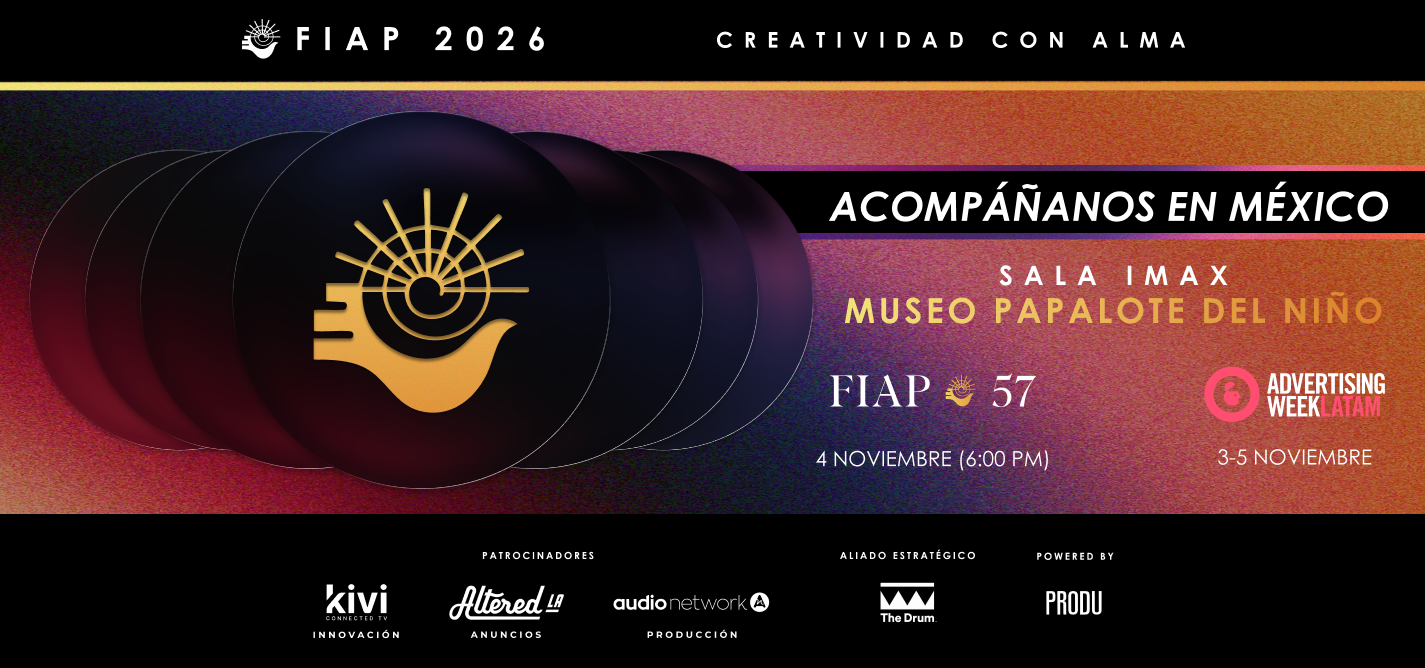 Acompáñanos en México: Gala Presencial FIAP 2026