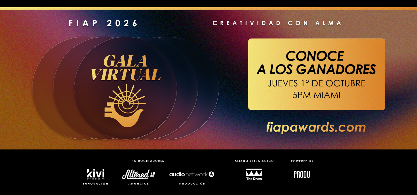 Gala Virtual FIAP 2026: conoce a los ganadores