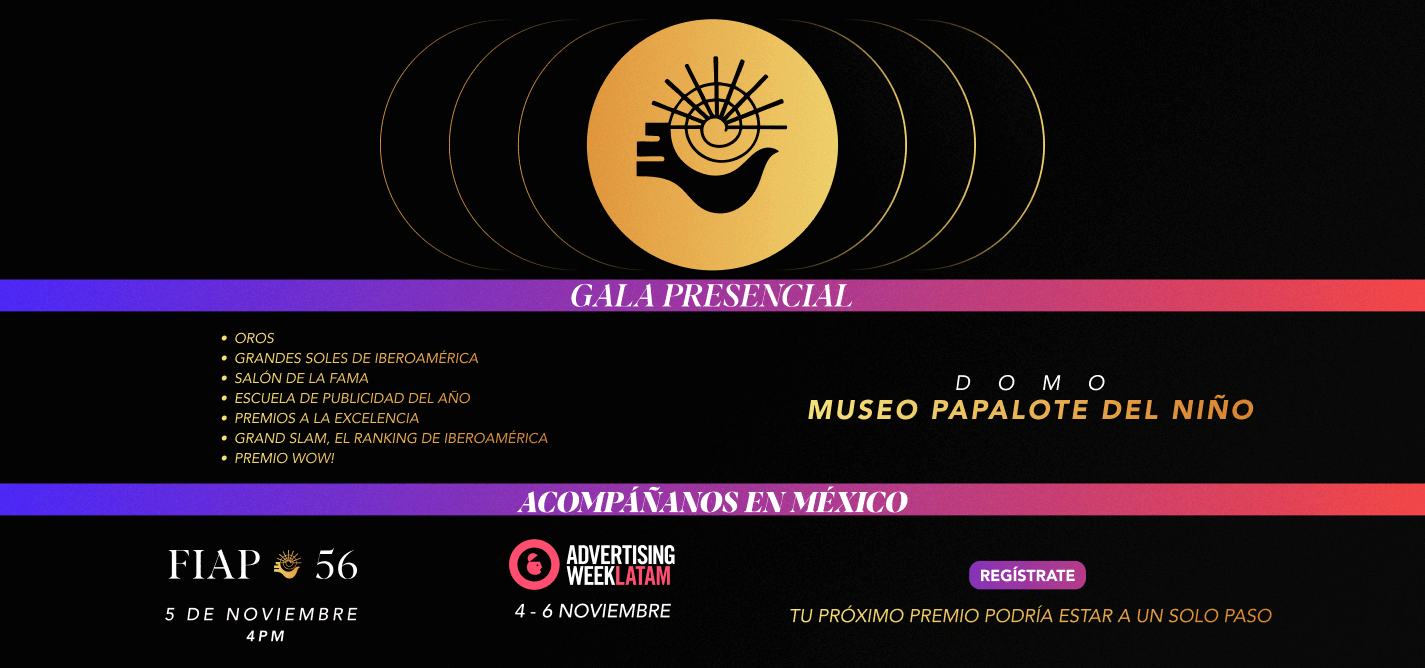 Acompañanos en México - Gala Presencial FIAP